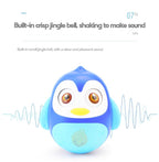 Huanger Penguin Tumbler Roly-poly Toy Baby Children Gift Early Education Toys - Little Kooma