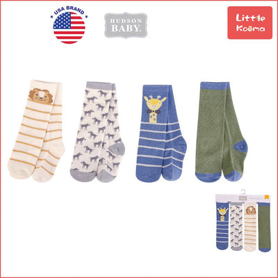 Hudson Baby Knee High Socks 4 Pairs Pack 00378 - 1221 - Little Kooma