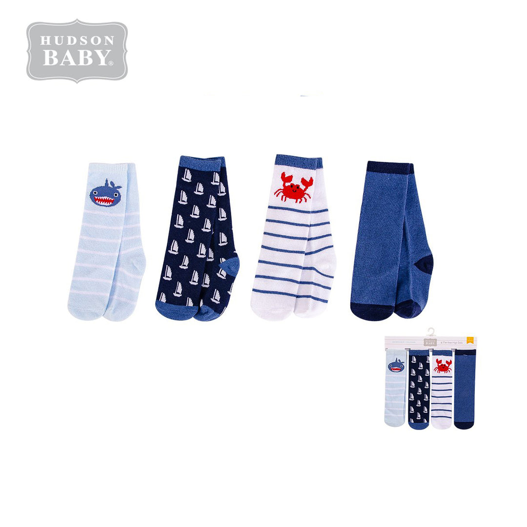 Hudson Baby Knee High Socks 4 Pairs Pack 00381CH - Little Kooma