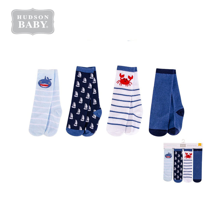 Hudson Baby Knee High Socks 4 Pairs Pack 00381CH - Little Kooma