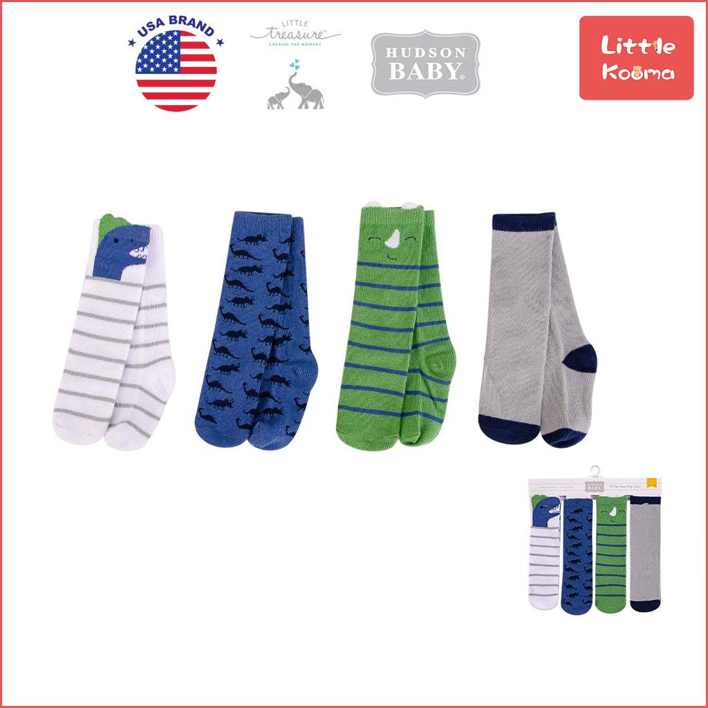 Hudson Baby Knee High Socks 4 Pairs Pack 00384CH - Little Kooma
