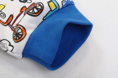 Baby Sleepsuit Aeroplane Bicycle Car Jumpsuit All In One - Little Kooma