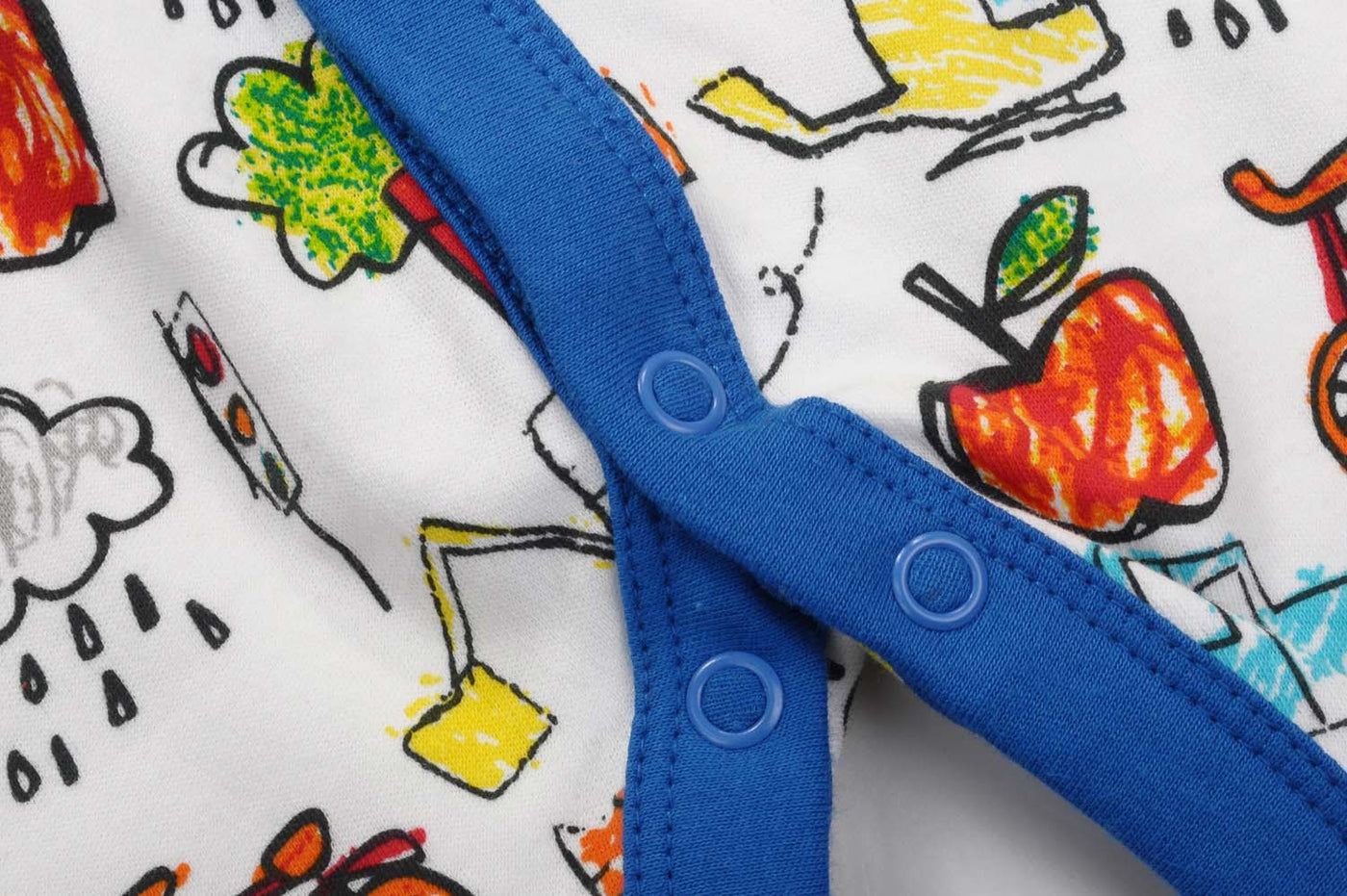 Baby Sleepsuit Aeroplane Bicycle Car Jumpsuit All In One - Little Kooma