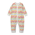 Baby Sleepsuit Colorful Waves Jumpsuit All In One - Little Kooma