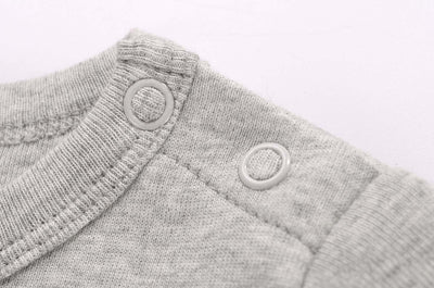 Baby Party Time Grey Jumpsuit All In One - Little Kooma