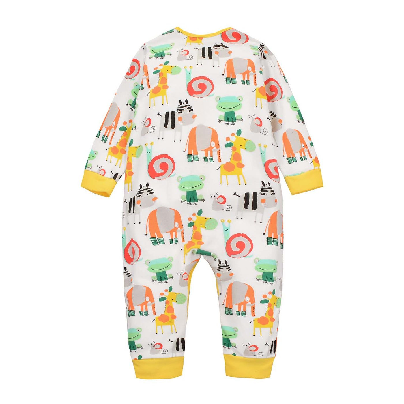 Baby Sleepsuit Snail Frog Elephant Giraffe Jumpsuit All In One - Little Kooma