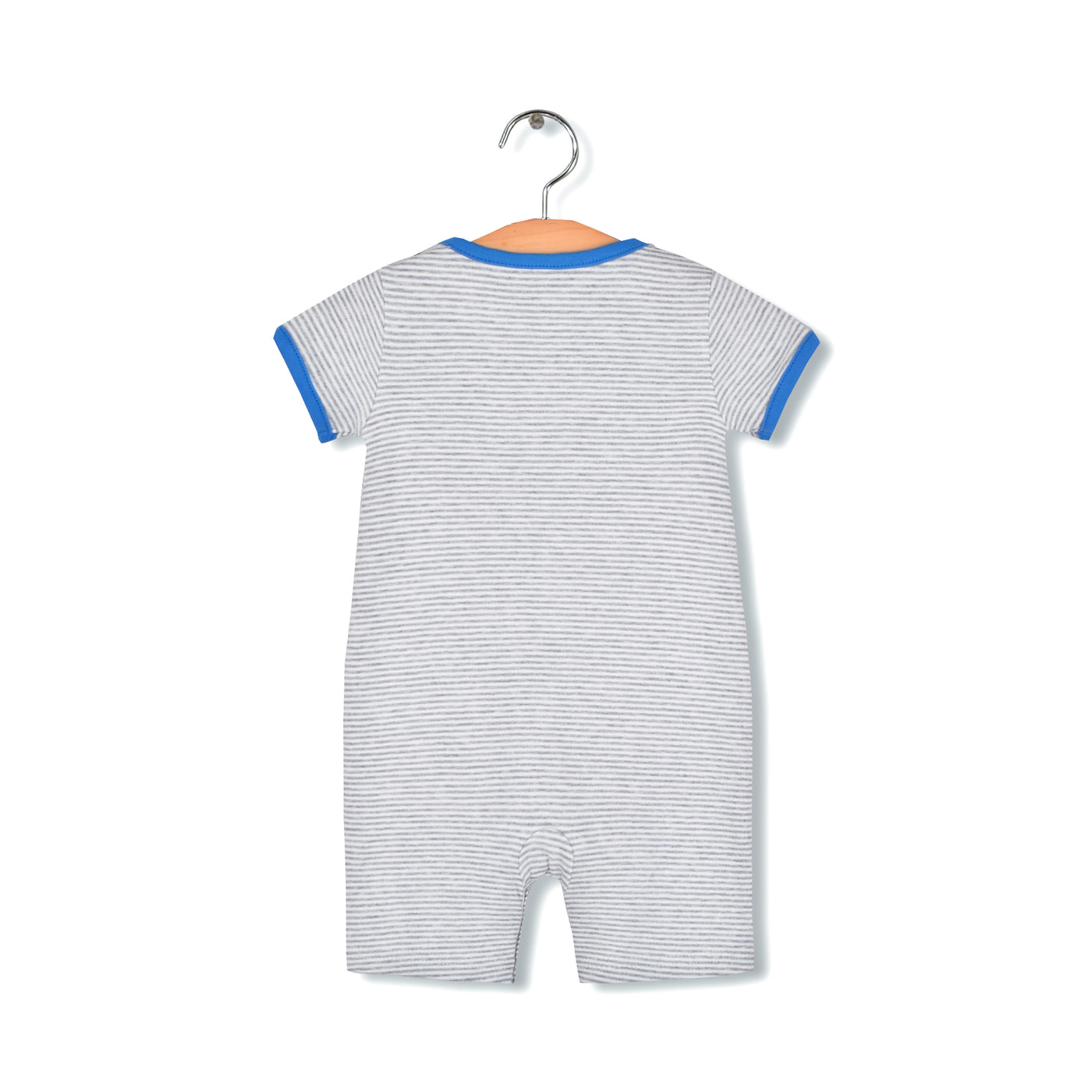 Baby Boy Grey Romper w I'm a Big Deal - Little Kooma