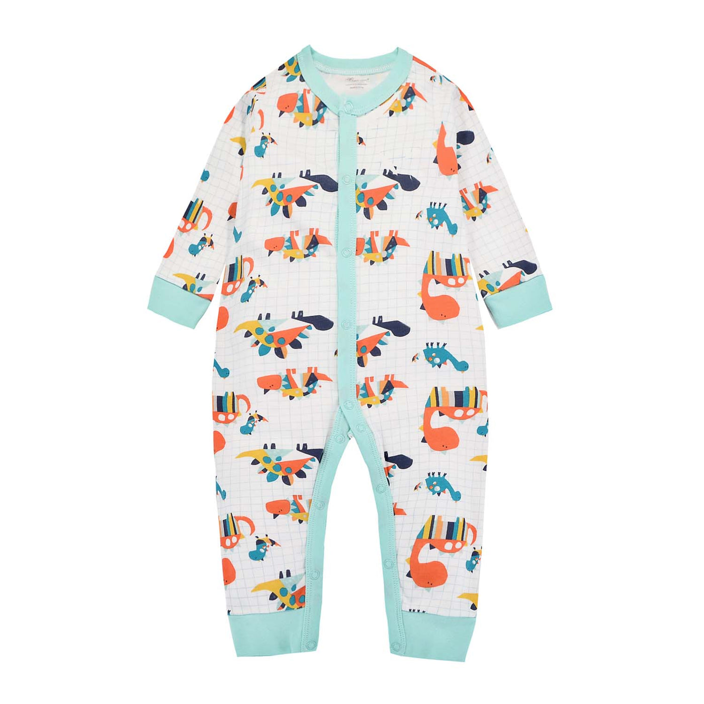 Baby Sleepsuit Dinosaur Jumpsuit All In One - Little Kooma