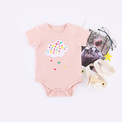 Baby Colorful Rain In The Cloud Bodysuit - 1006 - Little Kooma