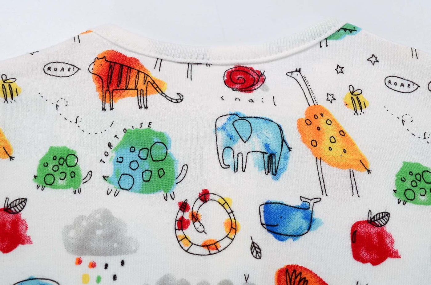 Baby Sleepsuit Zebra Snake Elephant Jumpsuit All In One - Little Kooma