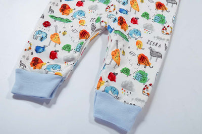 Baby Sleepsuit Zebra Snake Elephant Jumpsuit All In One - Little Kooma