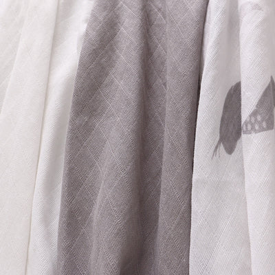 Baby Single Layer Muslin Blanket Swaddle 3 Pack 70*70 - 0605 - Little Kooma