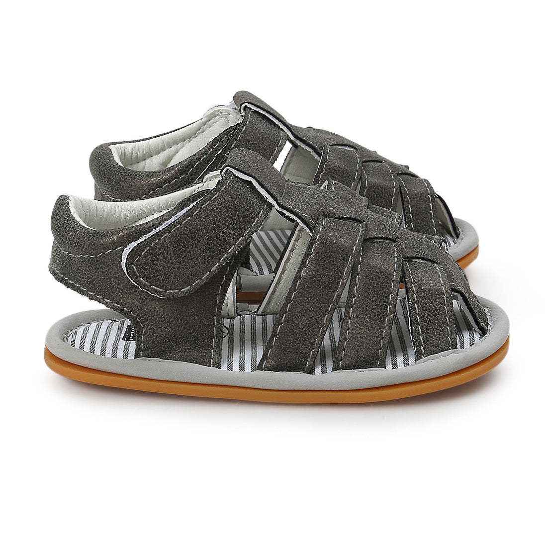Baby Boy Anti-slip PU Leather Sandals - 0912 - Little Kooma