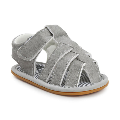 Baby Boy Anti-slip PU Leather Sandals - 0912 - Little Kooma