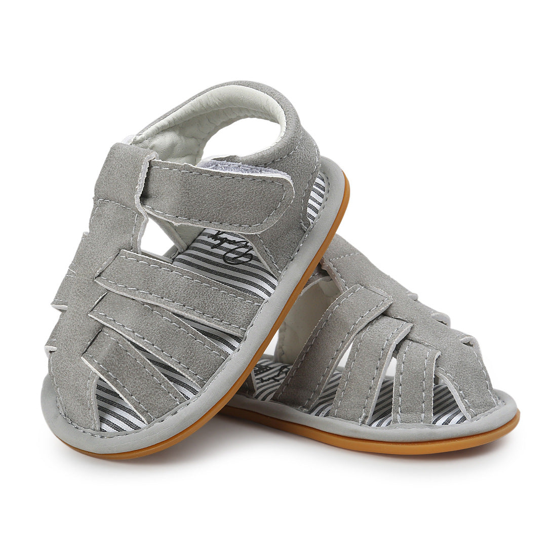 Baby Boy Anti-slip PU Leather Sandals - 0912 - Little Kooma