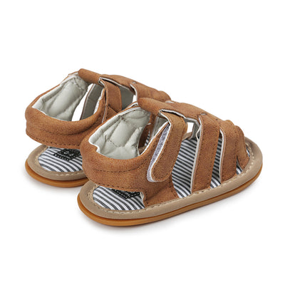 Baby Boy Anti-slip PU Leather Sandals - 0912 - Little Kooma