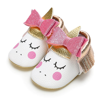 Baby Girl Unicorn Shoes - 0912 - Little Kooma