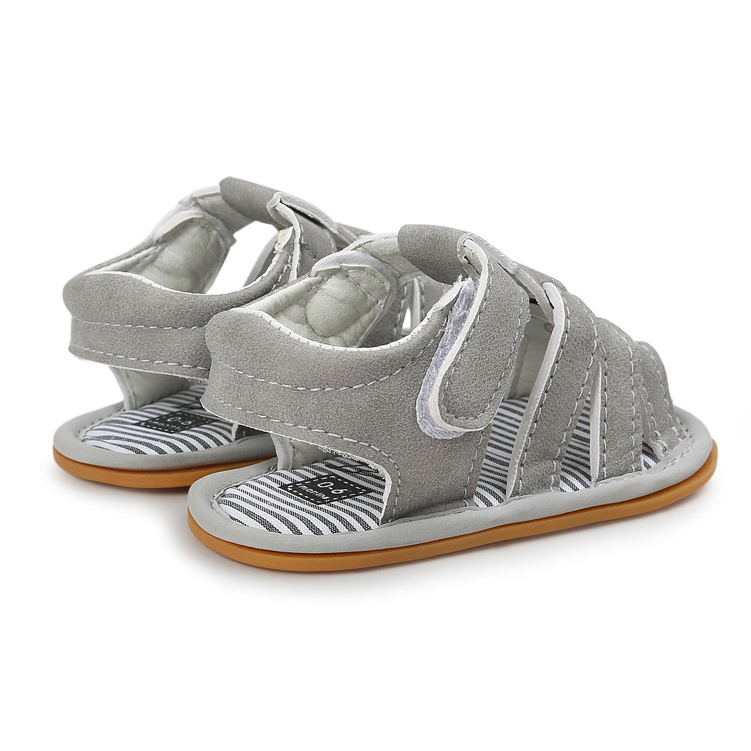Baby Boy Anti-slip PU Leather Sandals - 0912 - Little Kooma