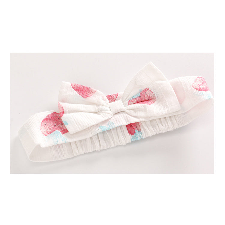 Baby Girl Strawberry Dress n Knicker n Headwrap 3 Piece Set - Little Kooma