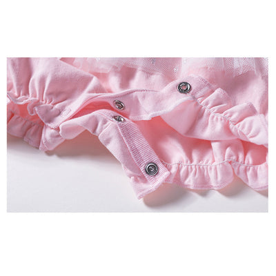 Baby Girl Skirt Romper w Unicorn - Little Kooma