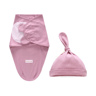 Baby Swaddle n Hat 2 Pack Magic Tape - 0605 - Little Kooma