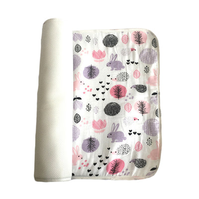 Baby Muslin Waterproof Crib Mattress Cover Pad Diaper Changing Mat - 0605 - Little Kooma