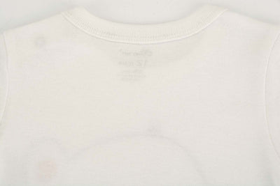 Baby Cheeky Monkey White Jumpsuit All In One - Little Kooma