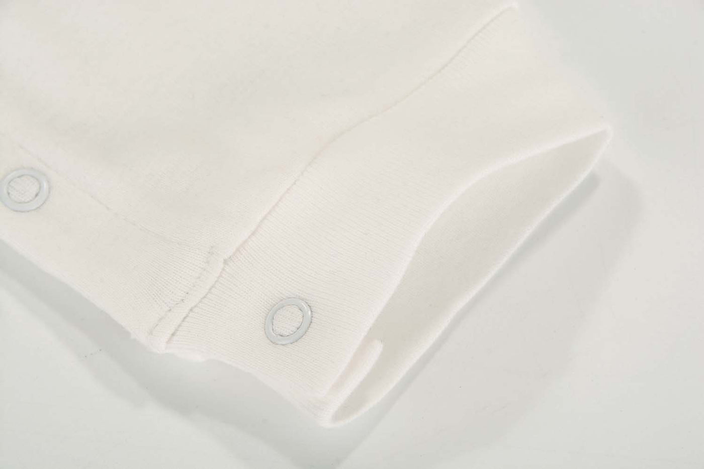 Baby Cheeky Monkey White Jumpsuit All In One - Little Kooma