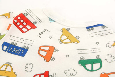 Baby Car Bus Lorry Jumpsuit All In One - Little Kooma