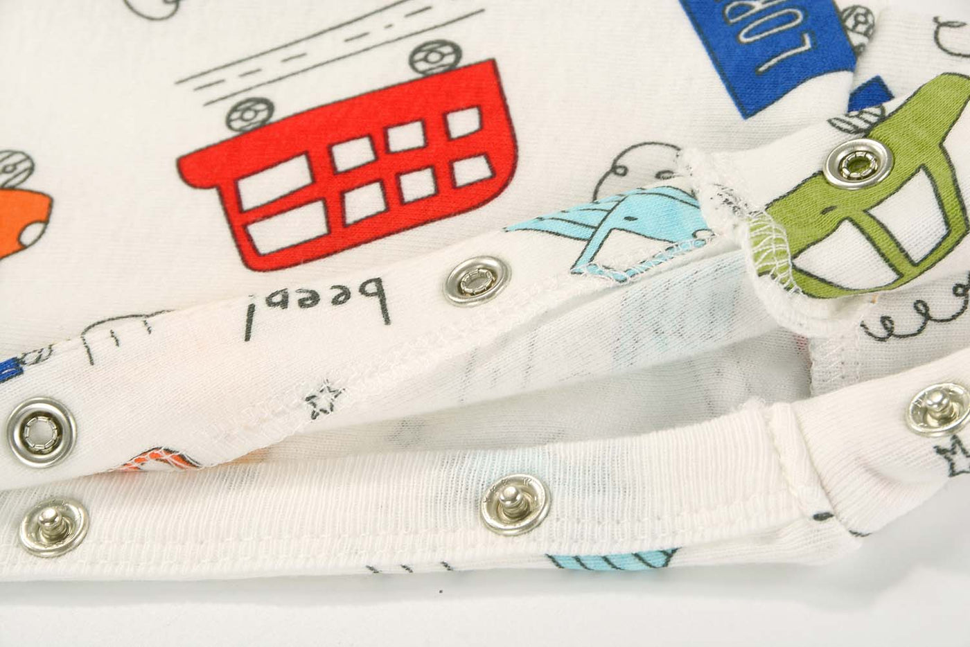 Baby Car Bus Lorry Jumpsuit All In One - Little Kooma