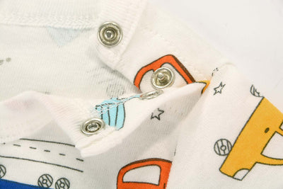 Baby Car Bus Lorry Jumpsuit All In One - Little Kooma