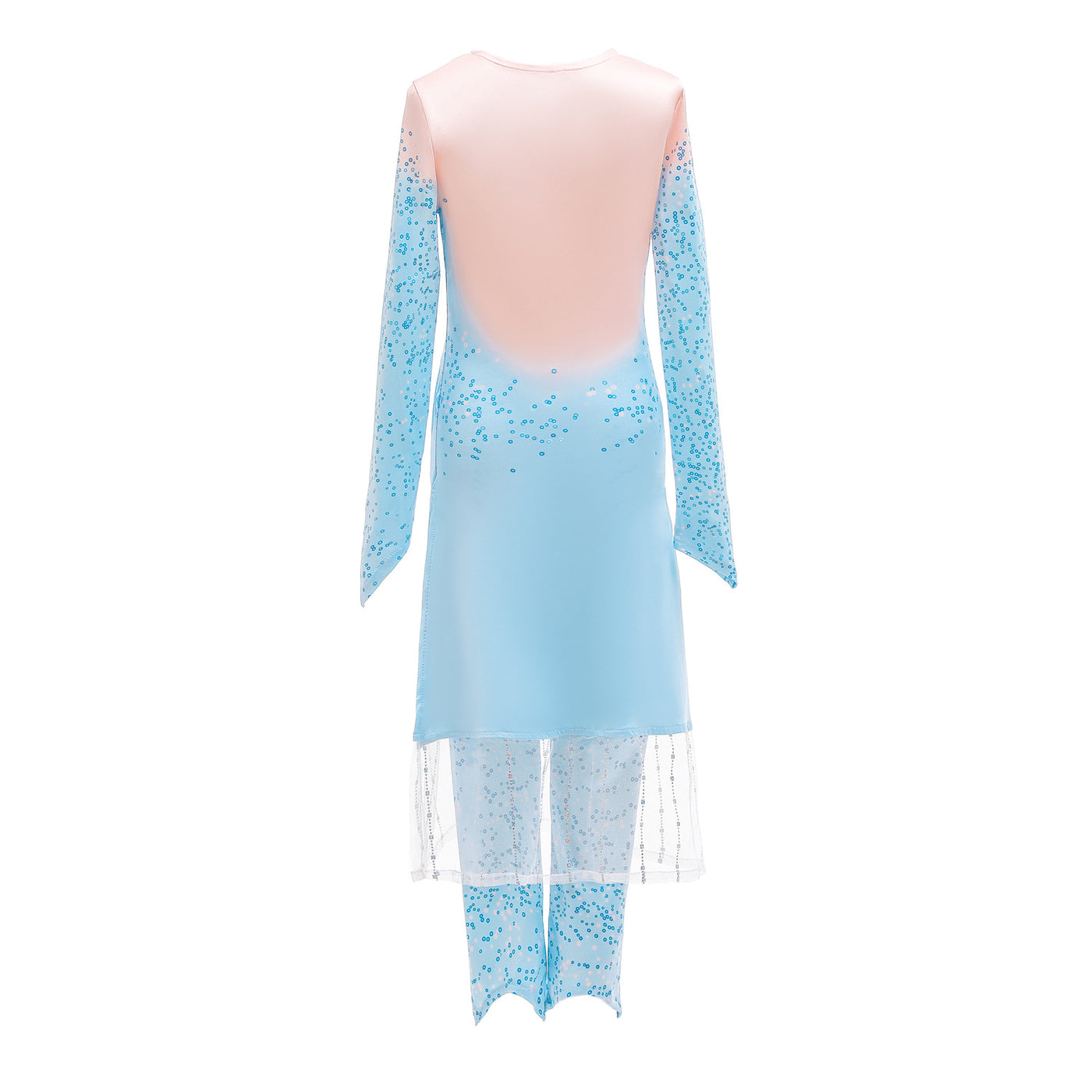 Elsa Dress w Cape n Coat Dress Frozen 2 Costume - Little Kooma
