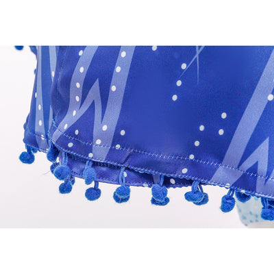 Elsa Dress w Cape n Coat Dress Frozen 2 Costume - Little Kooma