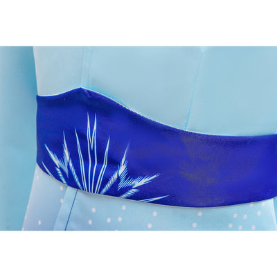 Elsa Dress w Cape n Coat Dress Frozen 2 Costume - Little Kooma
