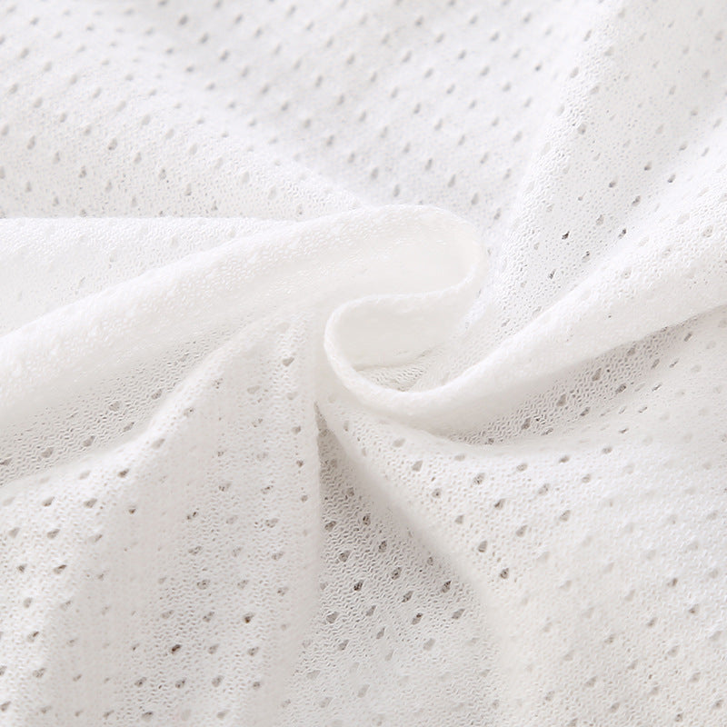 Baby Kid Girls Net Cotton Plain White Camisole Vest 2 Pack - Little Kooma
