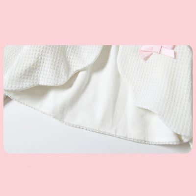 Baby Girl's Double Bowtie Shawl Cape - 0524 - Little Kooma
