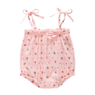 Baby Camisole Bodysuit strawberry - 0611 - Little Kooma