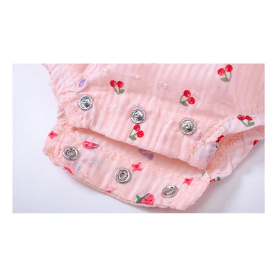 Baby Camisole Bodysuit strawberry - 0611 - Little Kooma