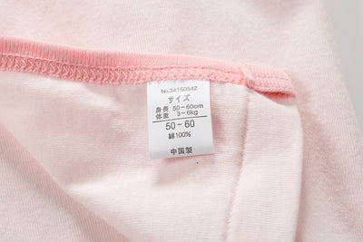New Born Baby Bear Short Kimono Top Tie-side Shirt 3 Pack - Little Kooma