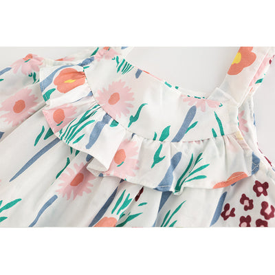 Baby Girl Floral Camisole n Shorts Set - Little Kooma
