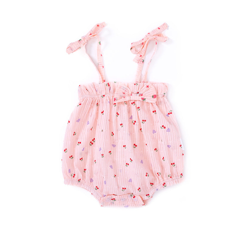 Baby Camisole Bodysuit strawberry - 0611 - Little Kooma