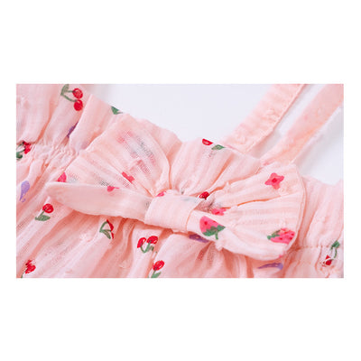 Baby Camisole Bodysuit strawberry - 0611 - Little Kooma