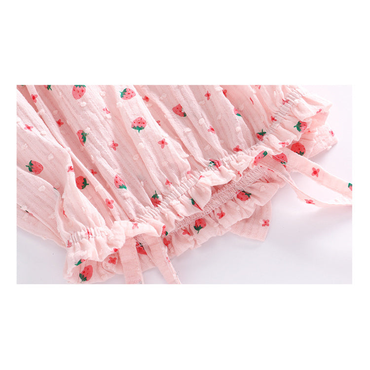 Baby Camisole Bodysuit strawberry - 0611 - Little Kooma