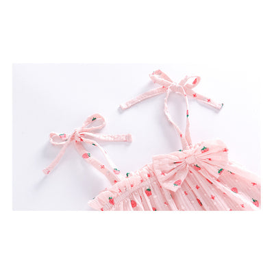 Baby Camisole Bodysuit strawberry - 0611 - Little Kooma