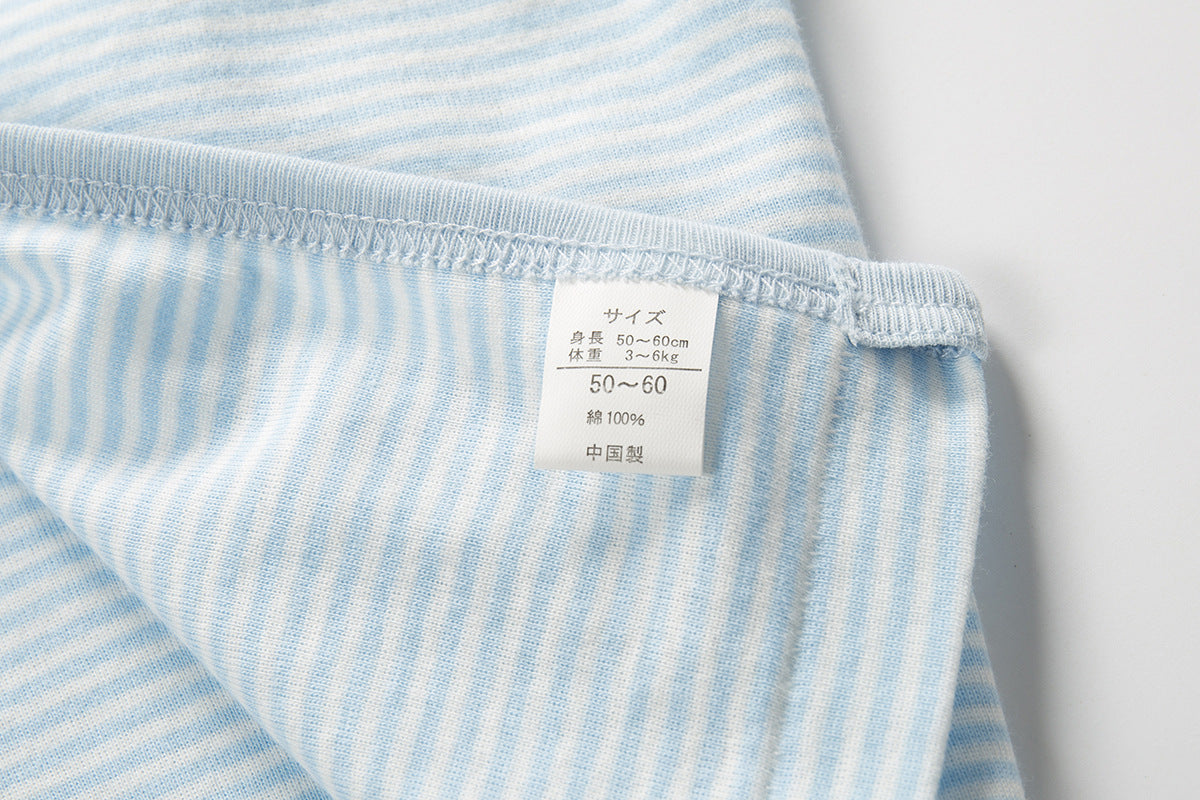 New Born Baby Bear Short Kimono Top Tie-side Shirt 3 Pack - Little Kooma