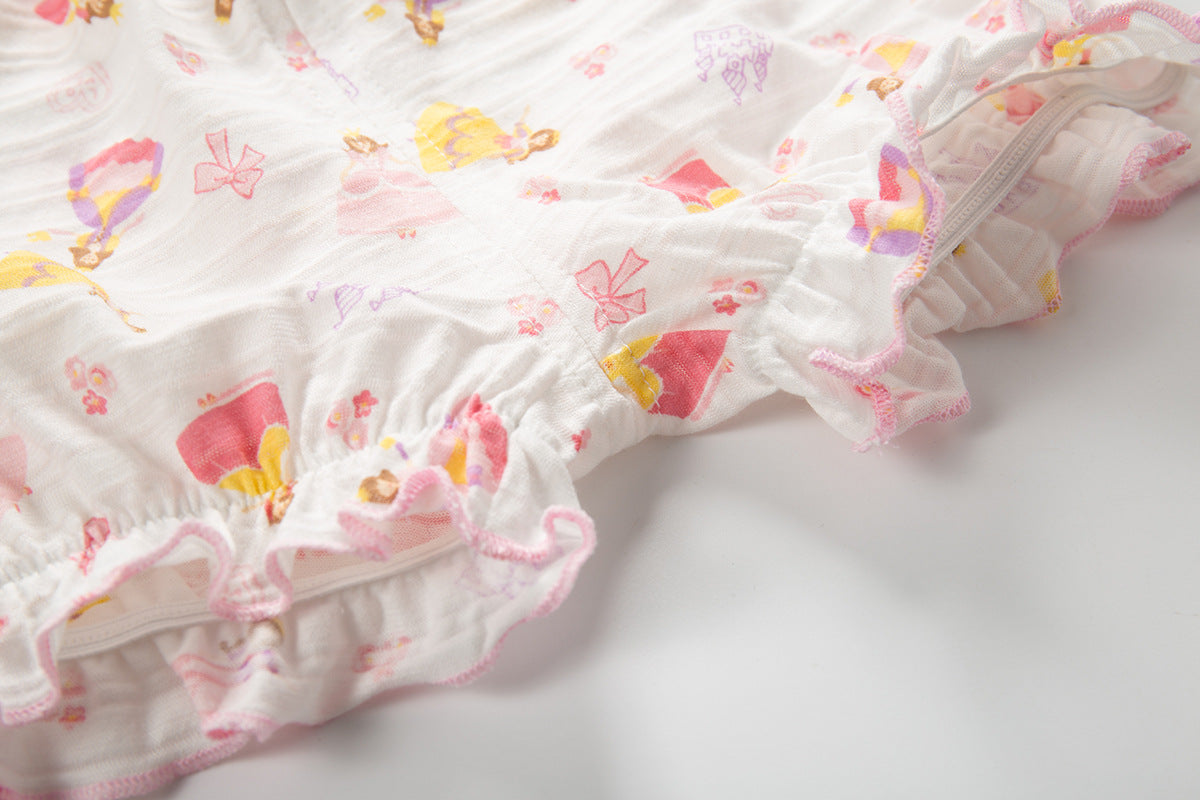 Baby Kid Girls Cotton Shorts Princess 3 Pack - Little Kooma