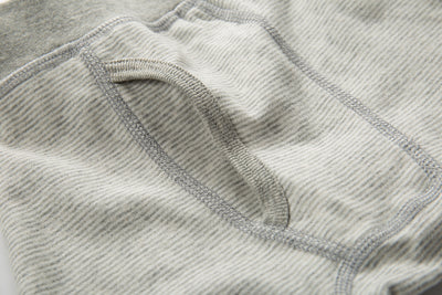 Baby Kid Boys Trunk Boxer Brief Underwear Blue Grey Stripes 3 Pack - Little Kooma