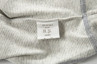Baby Kid Boys Trunk Boxer Brief Underwear Blue Grey Stripes 3 Pack - Little Kooma