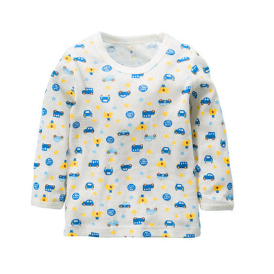 Baby Kid Boys Long Sleeve T-shirt Pants Pajamas Cars 3 Pack - Little Kooma