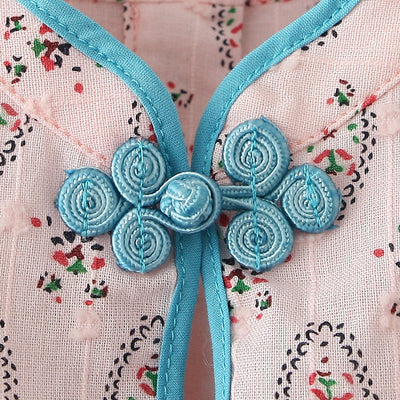 Baby Girl Keyhole Cheongsam Romper - 0616 - Little Kooma